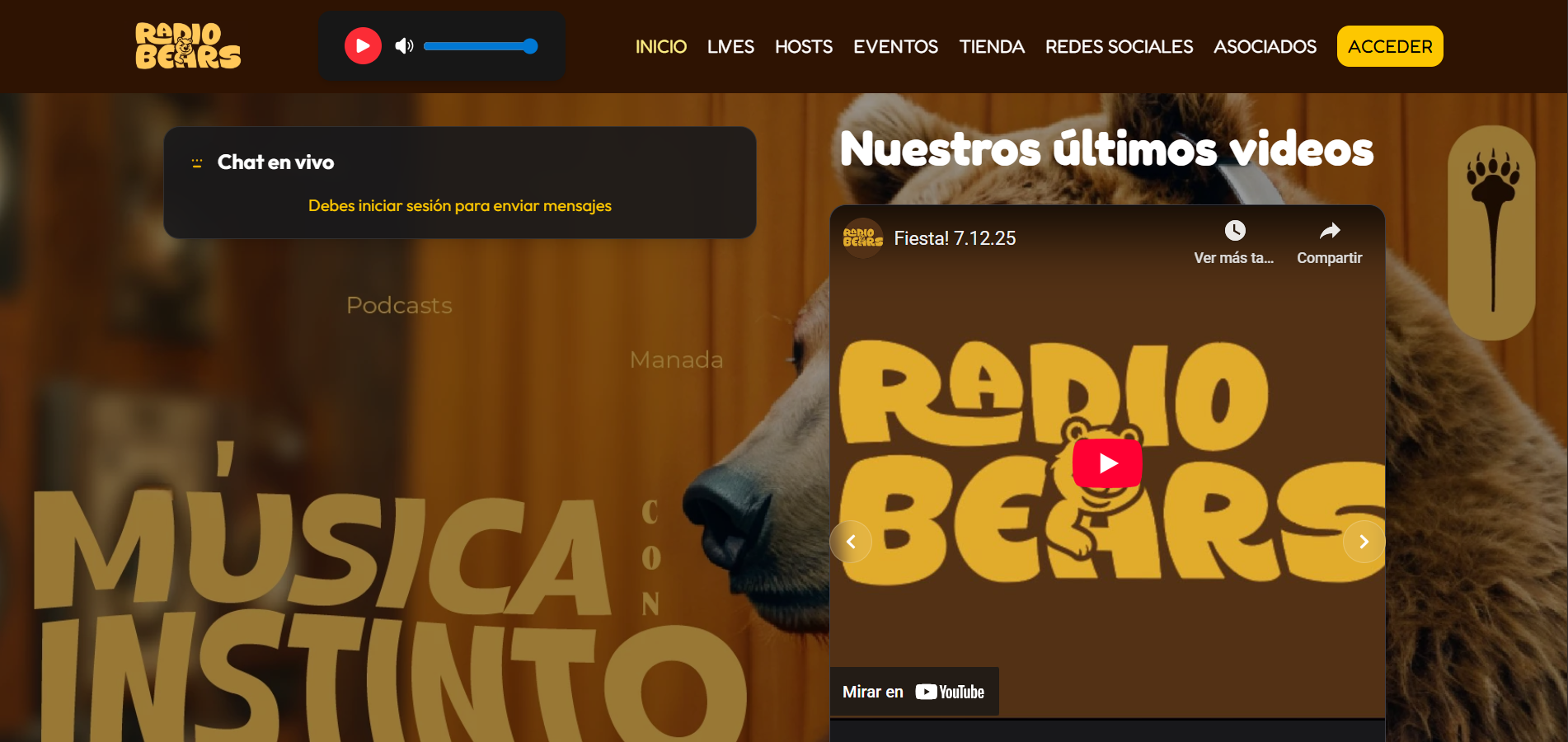 Proyecto RadioBears